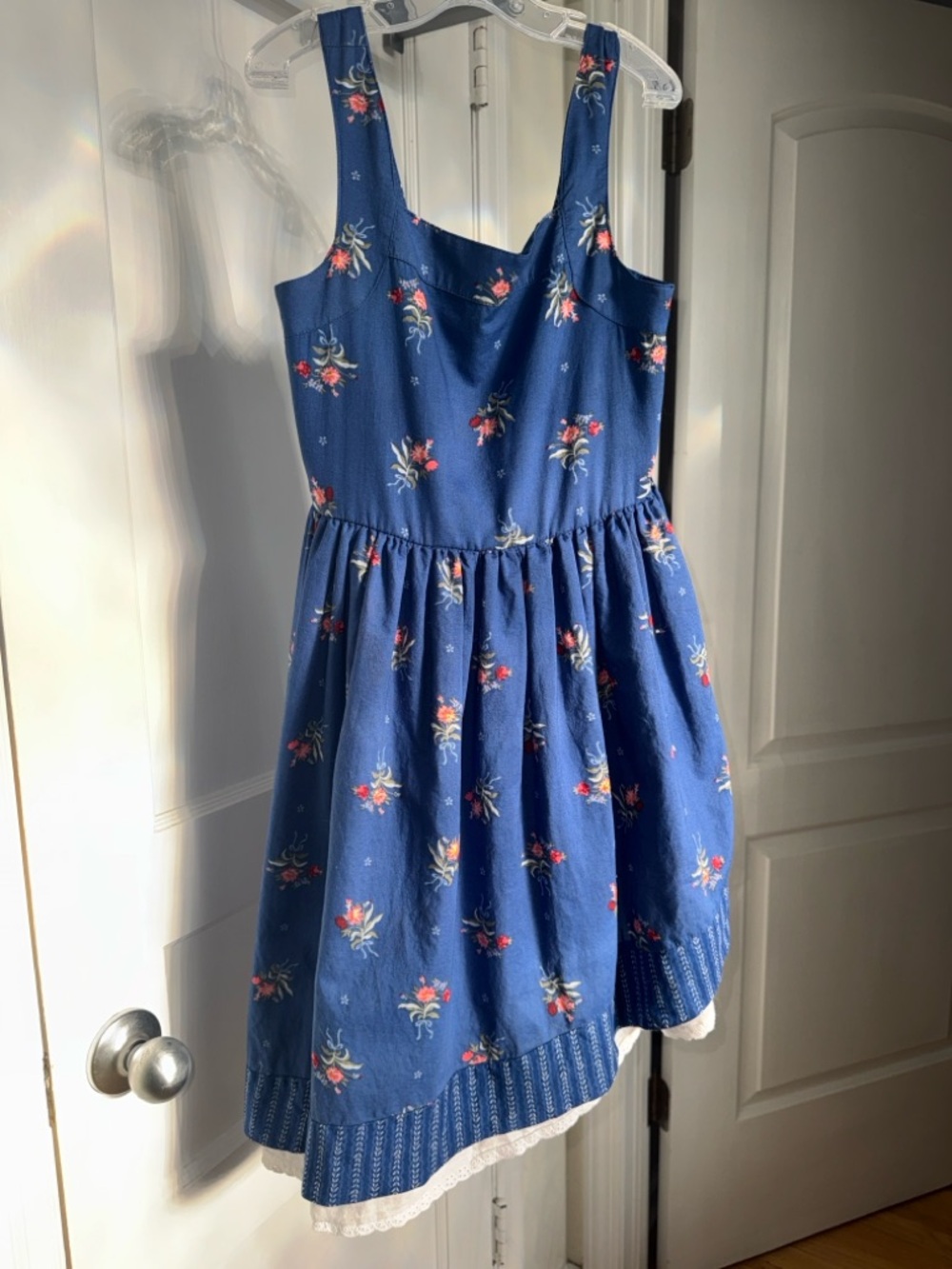 Disney Beauty & The Beast Floral Sleeveless Sundress